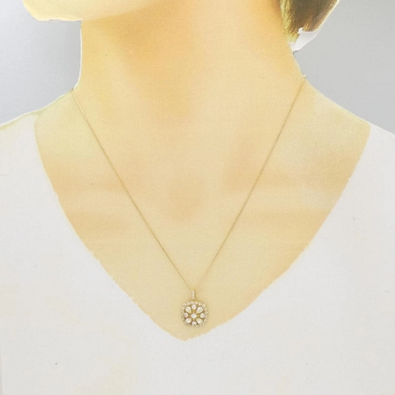 K18YG Dây chuyền kim cương 1.00CT - Hàng hiệu Chính hãng 863363