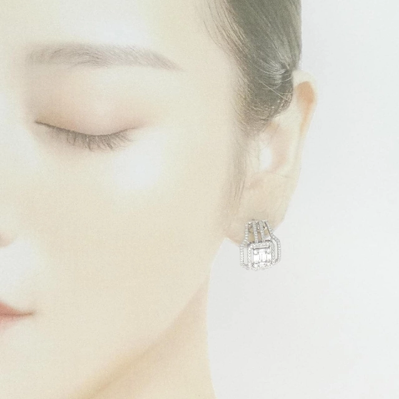 585WG Bông tai kim cương - Hàng hiệu Authentic 875276