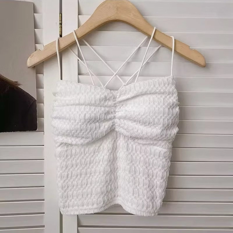 Spaghetti Dây Bên Trong Độc Đáo Ngọt Ngào Phong Cách Thái Hàng Đầu Mùa Hè Gợi Cảm  509692