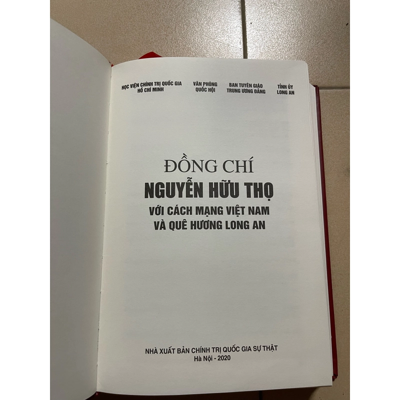 Đồng chí Nguyễn hữu Thọ với cách mạng Việt Nam và quê hương Long An 532224