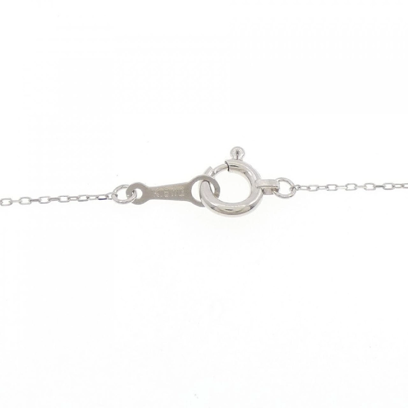 K18WG Hoa Đá Kim Cương Dây Chuyền 0.10CT - Hàng hiệu Chính hãng 861664