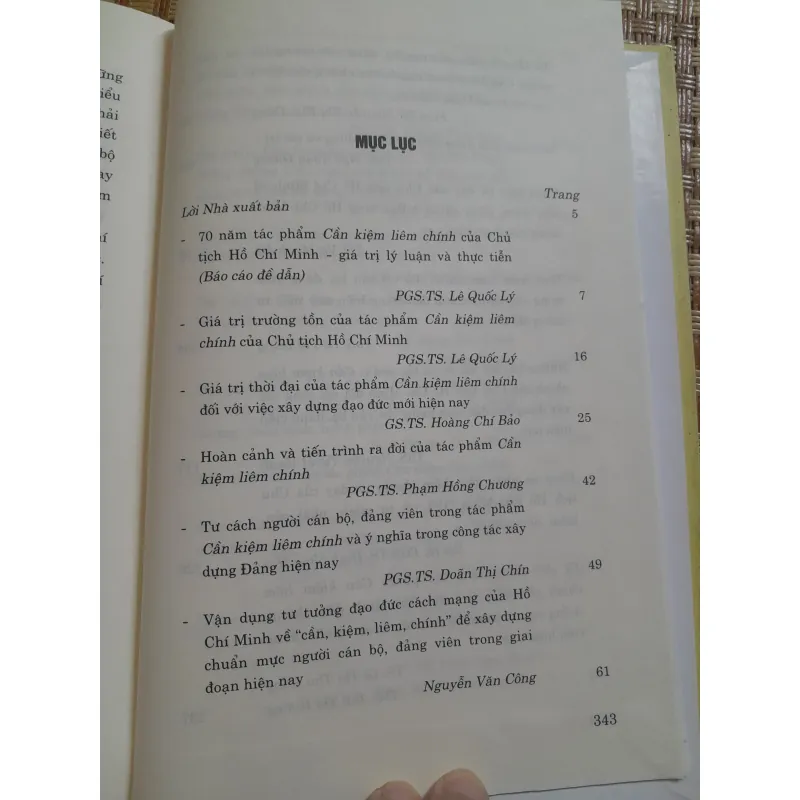70 NĂM TÁC PHẨM CẦN KIỆM LIÊM CHÍNH... 778218