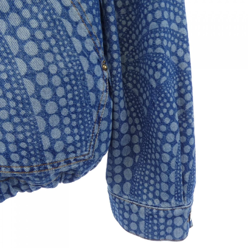 Louis Vuitton LOUIS VUITTON Yayoi Kusama HOA30WYN3 Áo khoác denim - Hàng hiệu chính hãng 892915