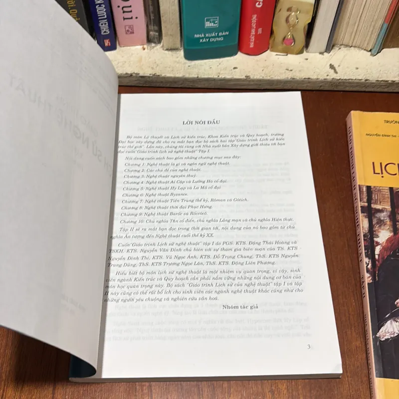 II Giáo Trình: Lịch Sử Nghệ Thuật (2 Quyển) - Nhà Xuất Bản Xây Dựng - 2007, 2019 783137
