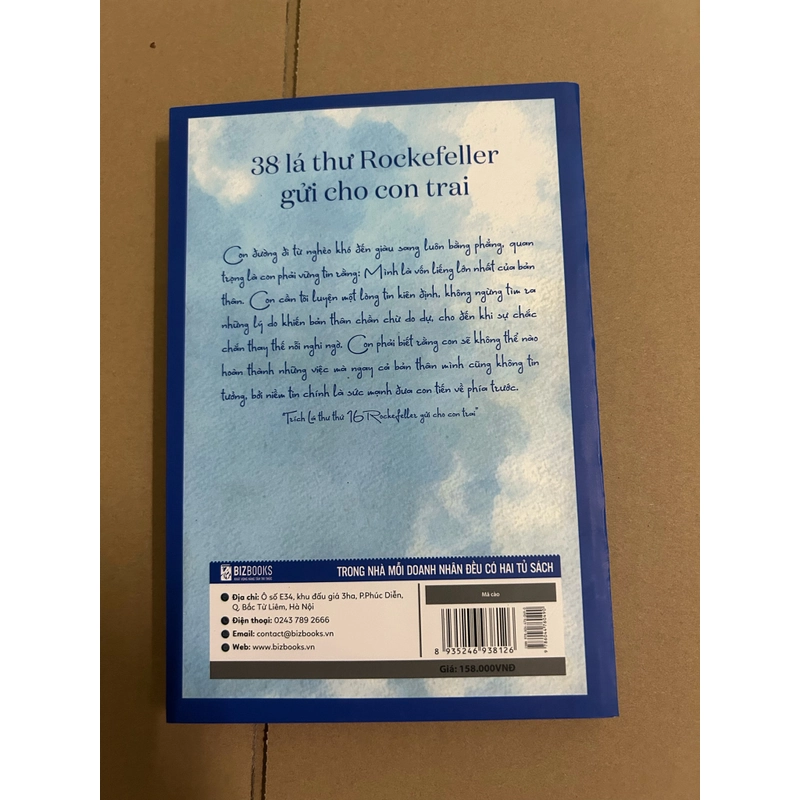 38 lá thư Rockefeller gửi cho con trai 507444