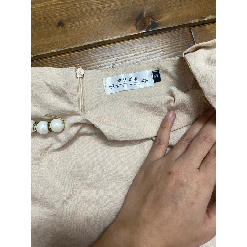 Váy nữ size S màu nude 330099