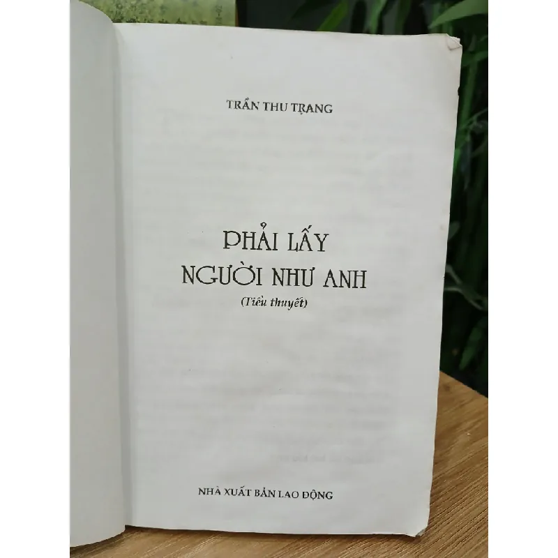 Phải lấy người như anh – Trần Thu Trang 530781