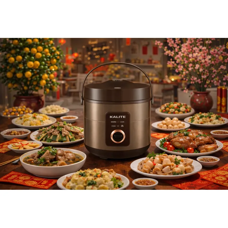 🍚 NỒI CƠM ĐIỆN KALITE KRC8018 – LÒNG GỐM CERAMIC CHỐNG DÍNH, CHỐNG XƯỚC ⚡ 799289