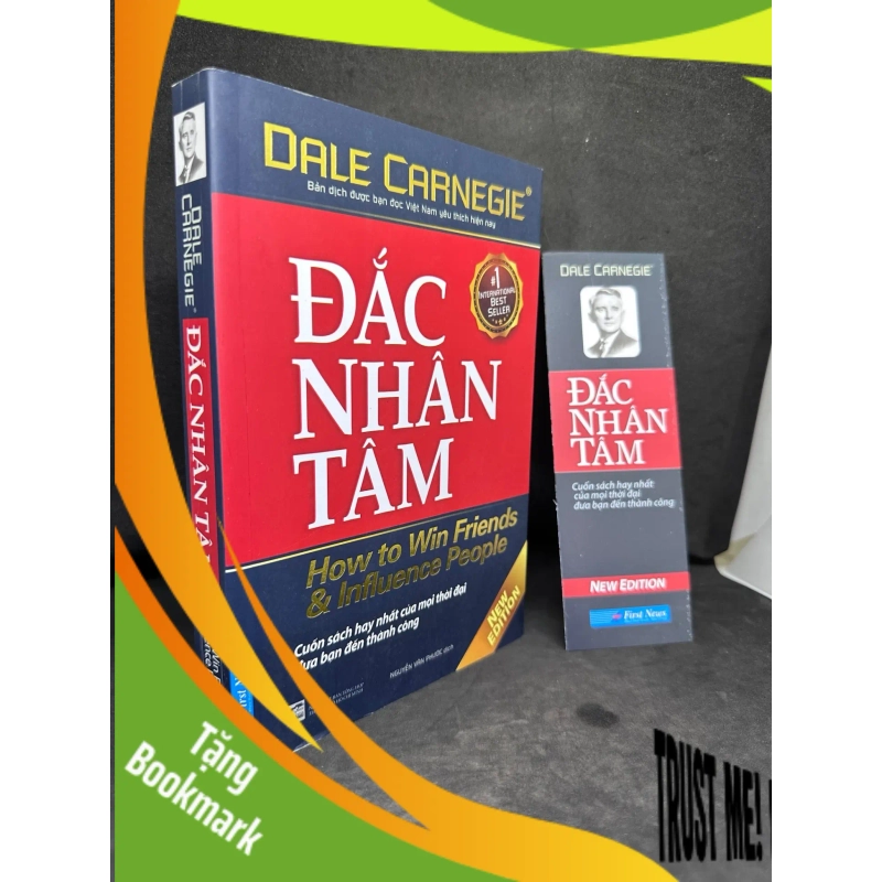(TẶNG BOOKMARK) Đắc Nhân Tâm, Dale Carnegie, Mới 80% (Ố Nhẹ) RBK270325 942353