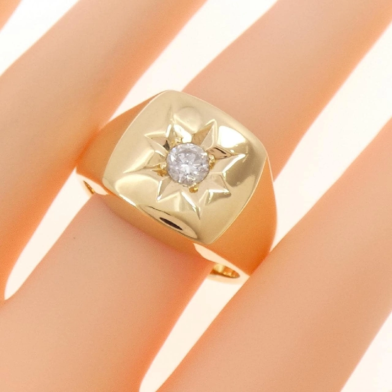 Nhẫn kim cương K18YG 0.40CT - Hàng hiệu Authentic 847831