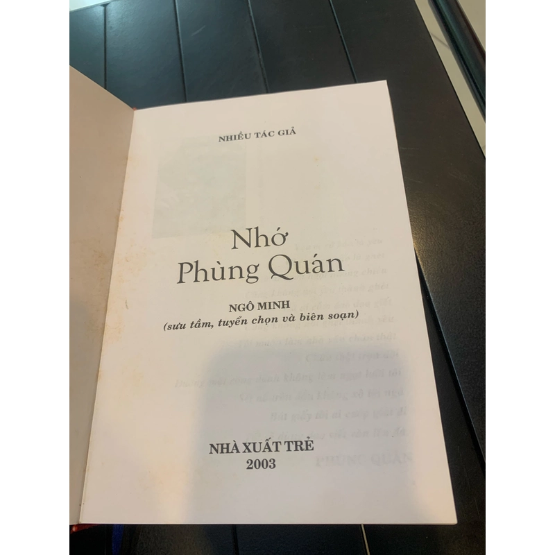 Nhớ Phùng Quán - Nhiều tác giả 279192