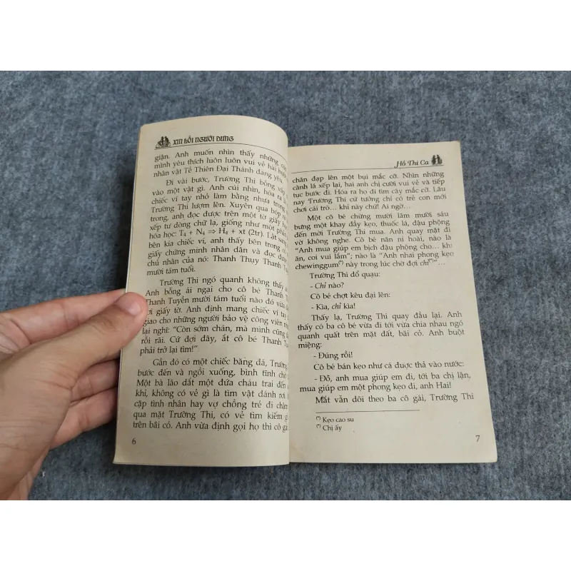 XIN LỖI NGƯỜI DƯNG - HỒ THI CA 567815