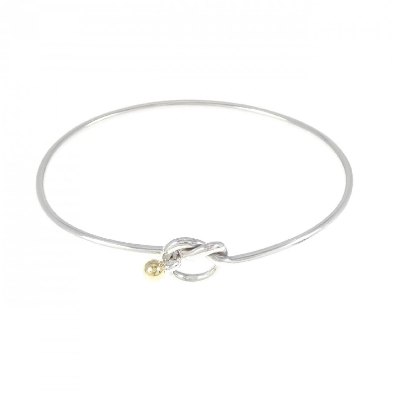 【Cổ điển】Vòng tay trái tim móc & mắt phẳng Tiffany 668792