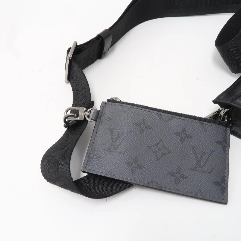 【Sản phẩm chưa sử dụng】Ví đeo tay Louis Vuitton Monogram Eclipse Reverse Gaston M81124 613670