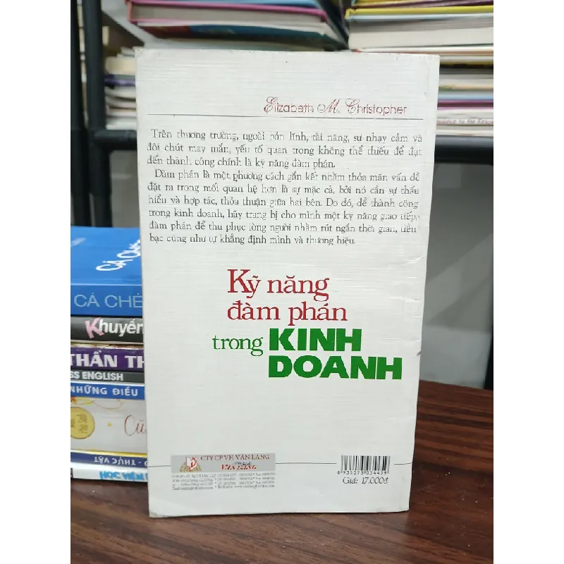 Kỹ năng đàm phán trong kinh doanh – Elizabeth M. Christopher 576166