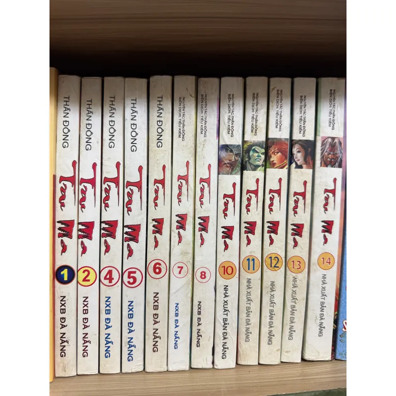 Combo 12 quyển Tru Ma (thiếu tập 2 và 9)  972558
