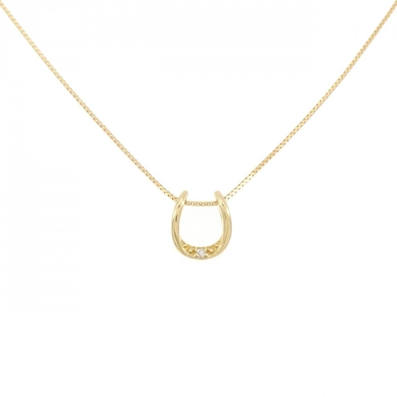 K18YG Dây chuyền kim cương 0.006CT - Hàng hiệu Chính hãng 863617