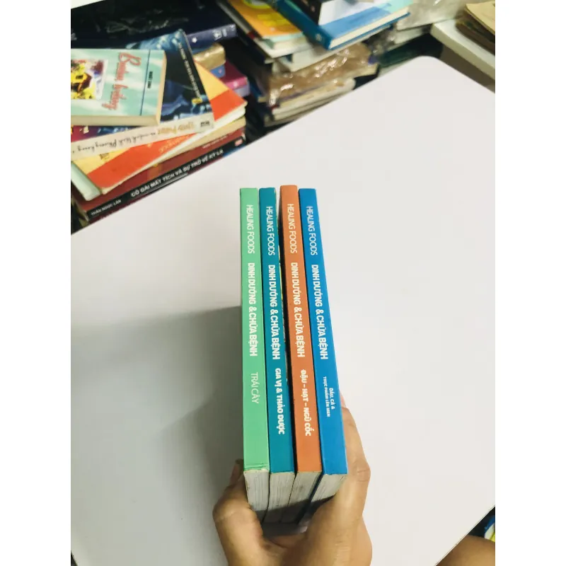 BỘ 4 CUỐN DINH DƯỠNG CHỮA BỆNH – HEALING FOODS 🌿 756222