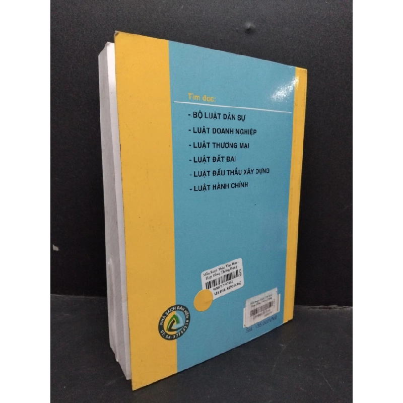[Phiên Chợ Sách Cũ] Mẫu soạn thảo văn bản hợp đồng thông dụng 2013 2303 423991