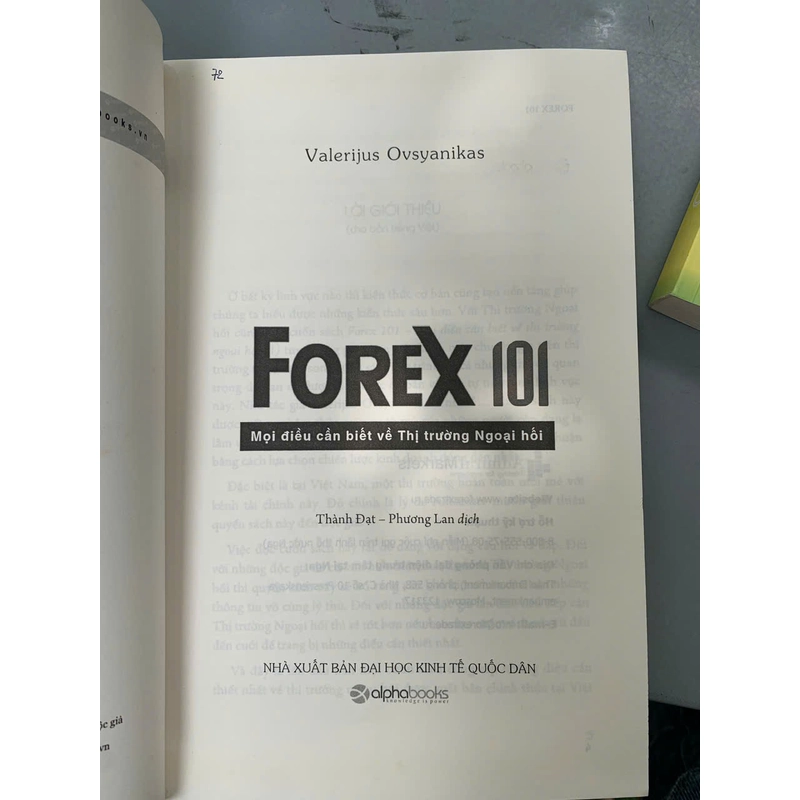 FOREX 101: MỌI ĐIỀU CẦN BIẾT VỀ THỊ TRƯỜNG NGOẠI HỐI - VALERIJUS OVSYANIKAS 546033