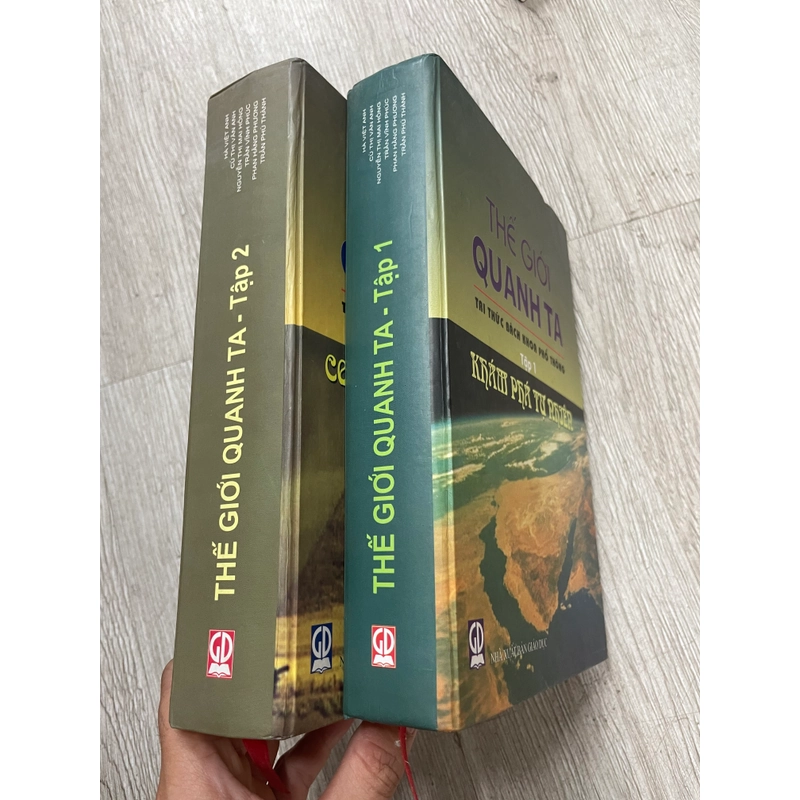 Thế Giới Quanh Ta Tri Thức Bách Khoa Phổ Thông - Combo 2 Tập - NXb Giáo Dục - Bìa Cứng .61 315884