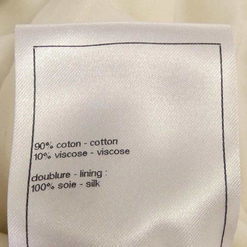 Jacket không cổ CHANEL P74926V66272 23S 631964