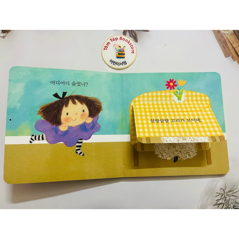 Set boardbook tiếng Hàn cho bé từ 0T 471113