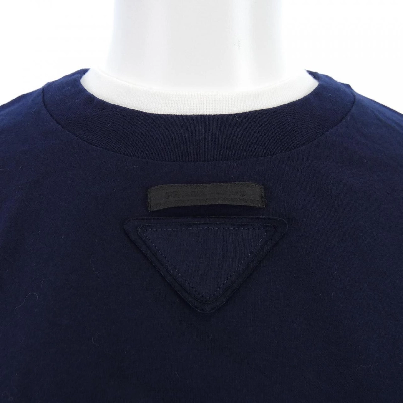 Áo thun PRADA logo tam giác vải 34668 S000 15ZG - Hàng hiệu Chính hãng 825112