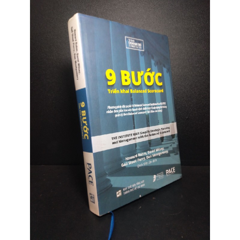 9 bước triển khai Balanced Scorecard Howard Rohm, David Wilsey, Gail Stout Perry, Dan Montgomery 2019 mới 70% mốc HCM1910 33845