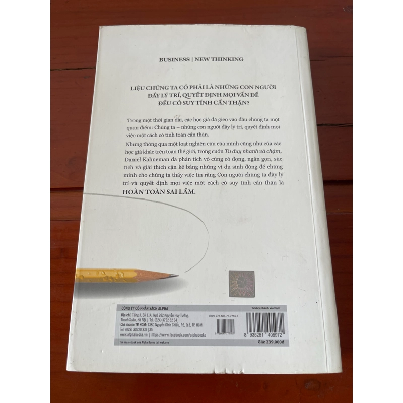 Tư duy nhanh hay chậm Daniel Kahneman 539542