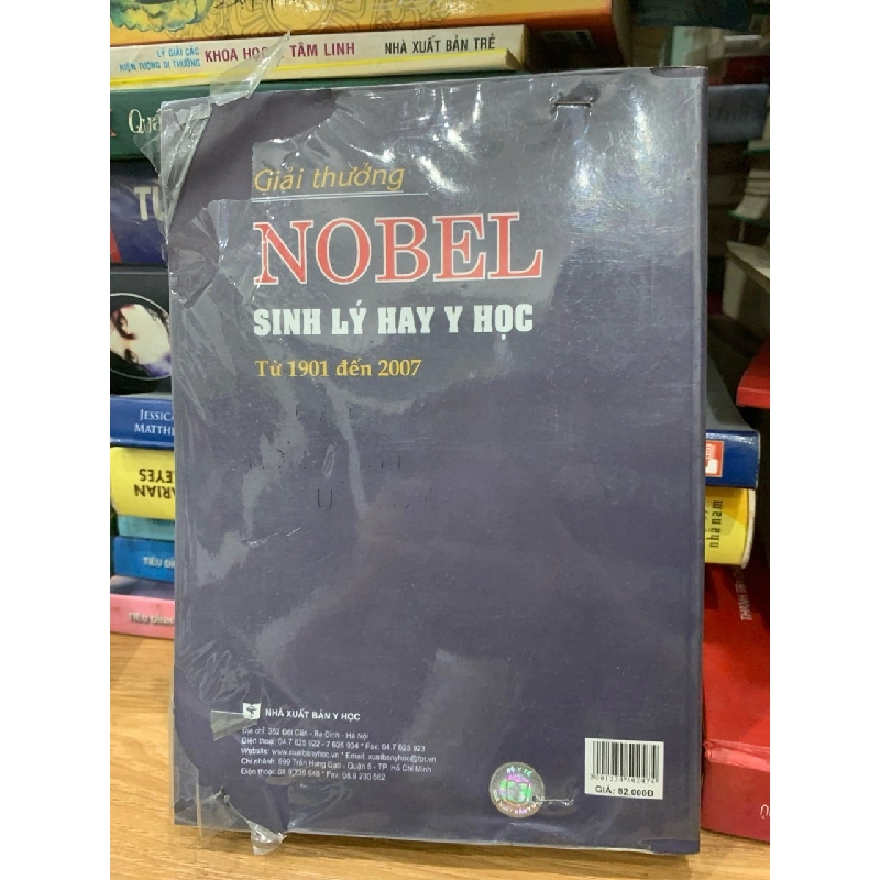 Giải thưởng Nobel sinh lý hay y học từ 1901 đến 2007 -GS Vũ Triệu An 756166