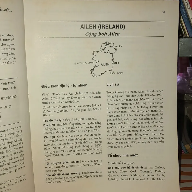 Các nước và 1 số lãnh thổ trên thế giới trước ngưỡng cửa thế kỷ 21 733601