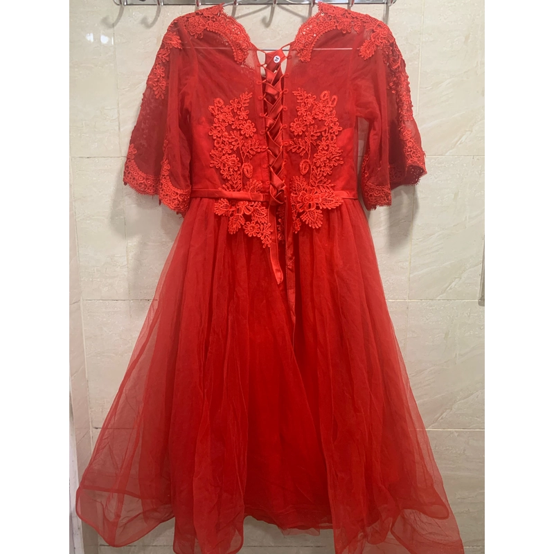 Đầm cưới dáng ngắn 499618