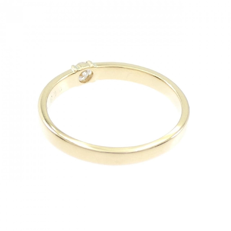 Nhẫn kim cương K18YG 0.08CT - Hàng hiệu chính hãng 850126