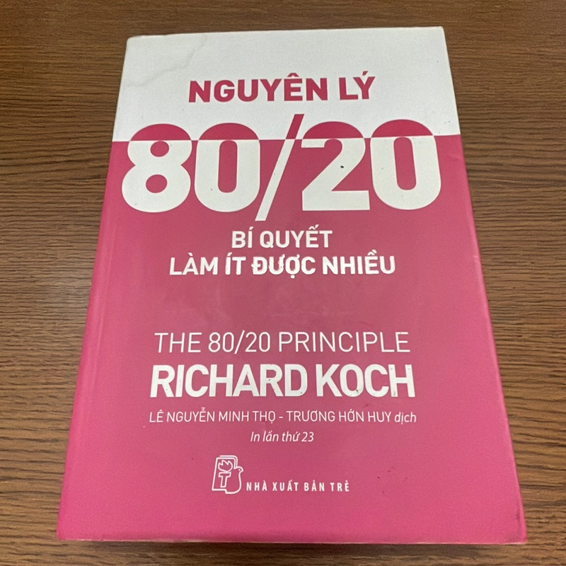 Nguyên lý 80/20 Richard Koch 357989