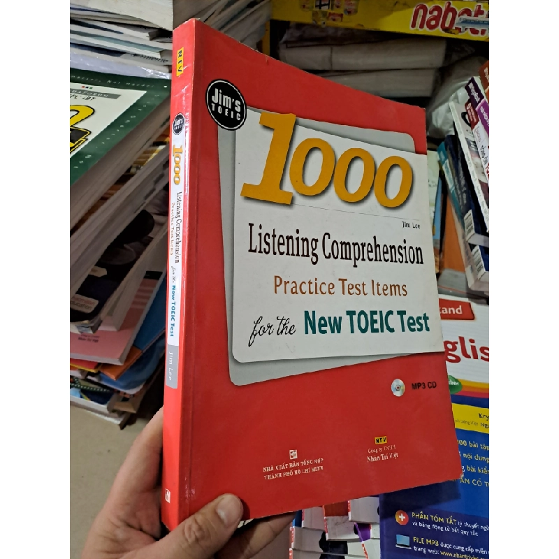 Jim's toeic 1000 Listening Comprehension mới 90% HCM0808 HỌC NGOẠI NGỮ 527230
