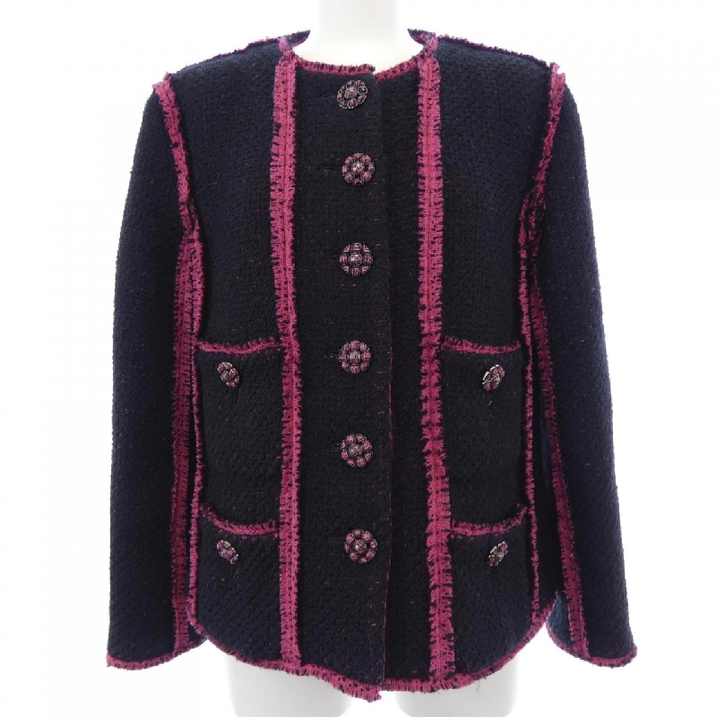 Jacket không cổ CHANEL P73610V65121 - Hàng hiệu Chính hãng 812282