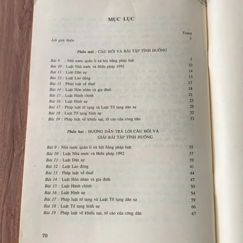 Tình huống Giáo dục công dân 12, sách giáo khoa in năm 2005 674622