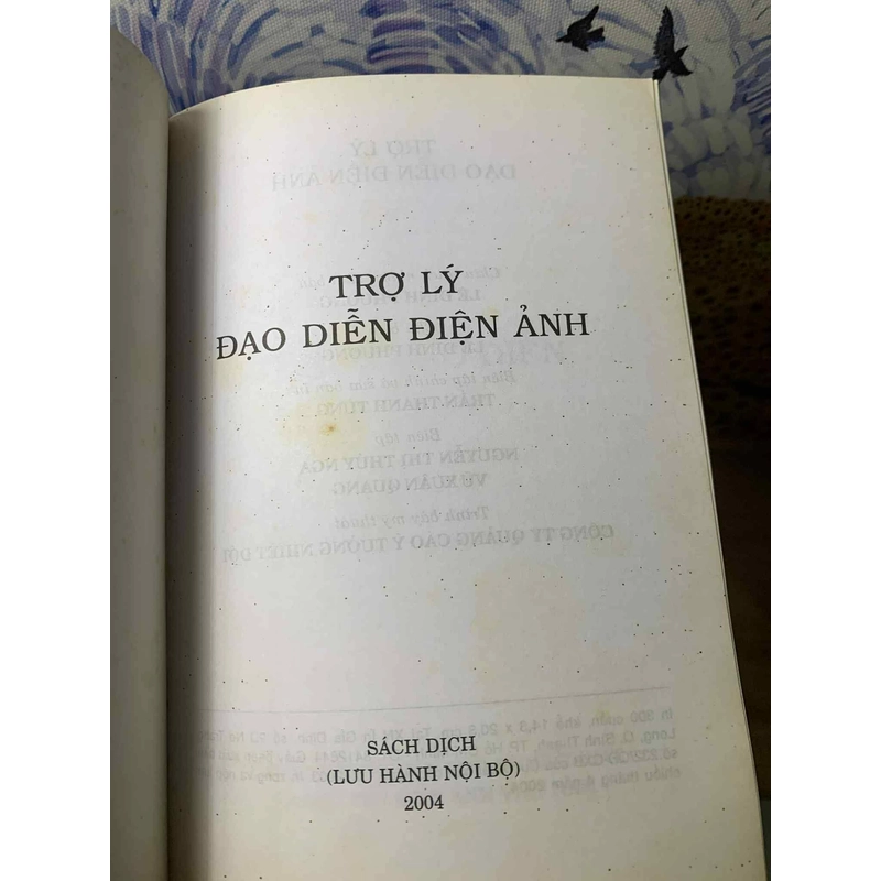 Trợ Lý Đạo Diễn ĐIện Ảnh - Sách Lưu Hành Nội Bộ 537901