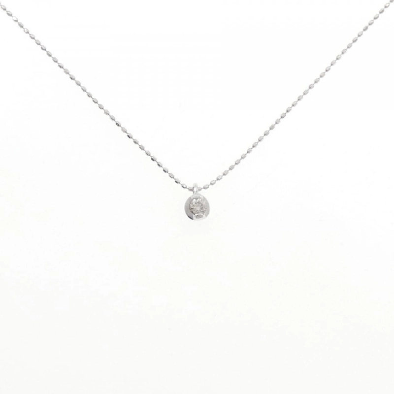 K10WG Solitaire Dây chuyền kim cương 0.10CT - Hàng hiệu Chính hãng 858352