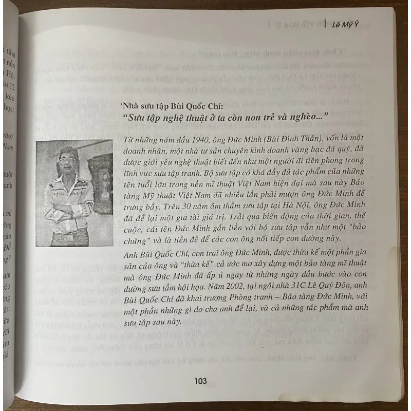 Trò chuyện với họa sĩ- của tác giả Lê Mỹ Ý.  1023856