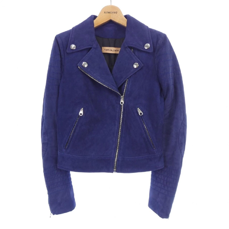 Áo khoác da YVES SALOMON - Hàng hiệu Authentic 818364