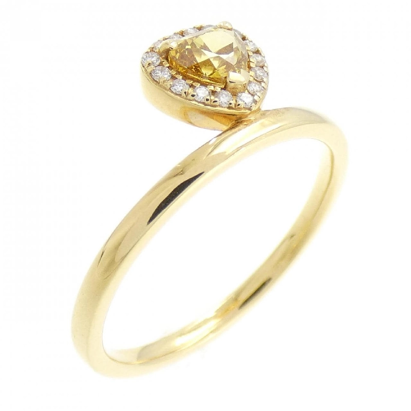 【Sản phẩm mới】Nhẫn kim cương K18YG 0.30CT 670235