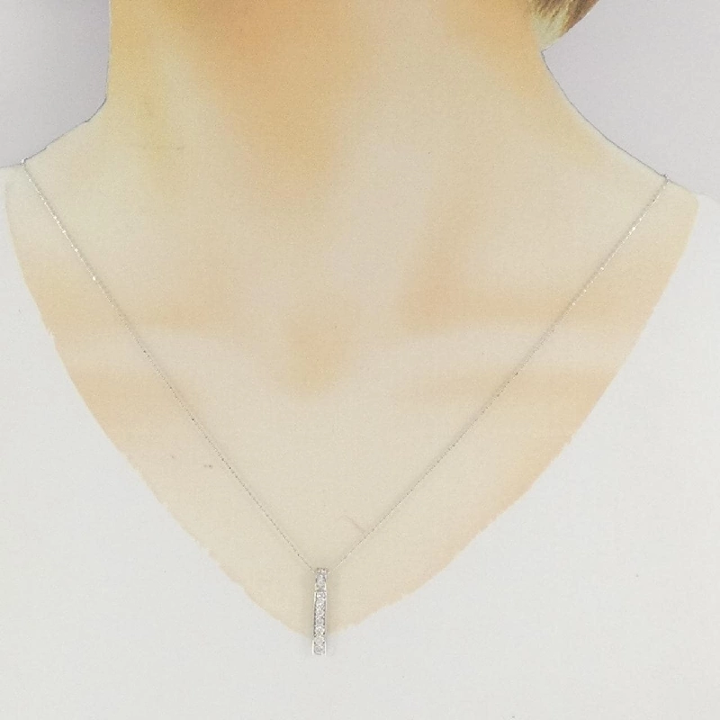 K18WG Dây chuyền kim cương 0.33CT - Hàng hiệu Chính hãng 866308