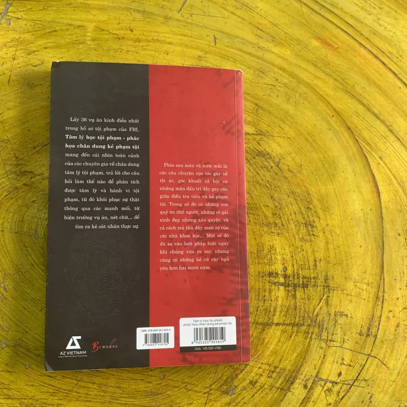 TÂM LÝ HỌC TỘI PHẠM phác hoạ chân dung kẻ phạm tội  937185