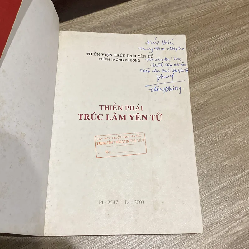 THIỀN PHÁI TRÚC LÂM YÊN TỬ (XB 2003) 596966