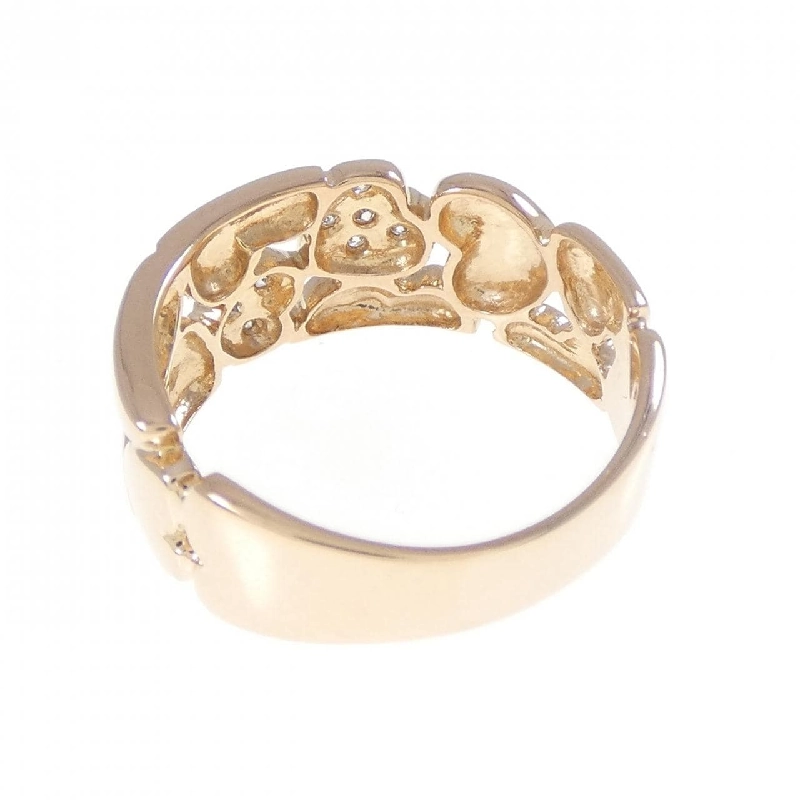 Nhẫn kim cương hình trái tim K18PG - Hàng hiệu Authentic 854311