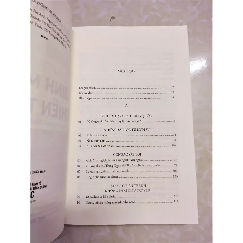 Sách: Định mệnh chiến tranh - TG: Graham Allison 929311
