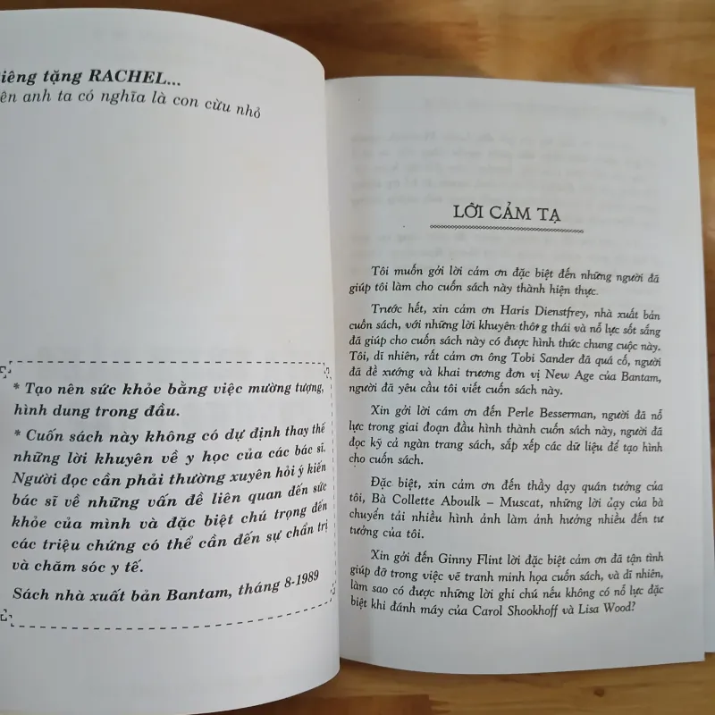 Chữa Bệnh Bằng Phương Pháp Quán Tưởng - Gerald Epstein, M.D 792183