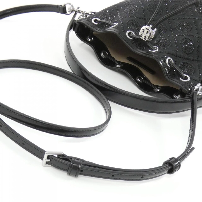 【Sản phẩm mới】Tory Burch T Monogram Hotfix Mini Bucket Bag 162810 619732